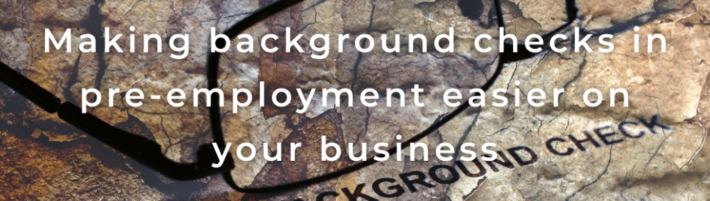 improve background checks in pre employment